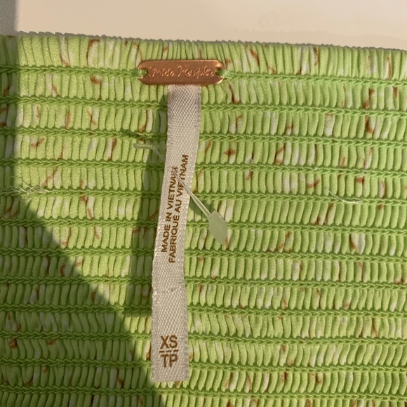 Free people cropped top green size xs - Picture 5 of 8